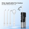image:image4 PCS Water Dental Flosser Tips Replacement Heads Jet Nozzles Only Compatible COSLUS T40 amp T50 Cordless Portable Mini Water Teeth Flosser Pick for Travel