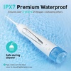 image:imageCOSLUS ADA Accepted C20 Water Dental Flosser Teeth Pick 300ML Larger Tank  Portable Rechargeable Oral Irrigator for Orthodontic amp Sensitive Gums Cordless for Travel Family Double Set BlackampPinkWhite