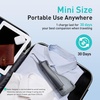 image:imageCOSLUS ADA Accepted C20 Water Dental Flosser Teeth Pick 300ML Larger Tank  Portable Rechargeable Oral Irrigator for Orthodontic amp Sensitive Gums Cordless for Travel Family Double Set BlackampPinkSky Grey