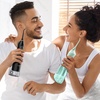 image:imageCOSLUS ADA Accepted C20 Water Dental Flosser Teeth Pick 300ML Larger Tank  Portable Rechargeable Oral Irrigator for Orthodontic amp Sensitive Gums Cordless for Travel Family Double Set BlackampPinkBlackgreen