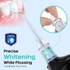 image:imageCOSLUS ADA Accepted C20 Water Dental Flosser Teeth Pick 300ML Larger Tank  Portable Rechargeable Oral Irrigator for Orthodontic amp Sensitive Gums Cordless for Travel Family Whitening Set BlackBlack