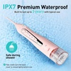image:imageCOSLUS ADA Accepted C20 Water Dental Flosser Teeth Pick 300ML Larger Tank  Portable Rechargeable Oral Irrigator for Orthodontic amp Sensitive Gums Cordless for Travel Family Double Set BlackampPinkPink