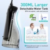 image:imageCOSLUS ADA Accepted C20 Water Dental Flosser Teeth Pick 300ML Larger Tank  Portable Rechargeable Oral Irrigator for Orthodontic amp Sensitive Gums Cordless for Travel Family Double Set BlackampPinkBlackpink