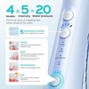 image:imageCOSLUS ADA Accepted C50 Water Dental Flosser 4 Modes 5 Intensity Levels  Professional Water Teeth Pick for Braces Orthodontics amp Sensitive Gums Compact Cordless for Family Home Travel BlackBlue