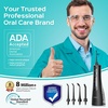 image:imageCOSLUS ADA Accepted C50 Water Dental Flosser 4 Modes 5 Intensity Levels  Professional Water Teeth Pick for Braces Orthodontics amp Sensitive Gums Compact Cordless for Family Home Travel BlackBlack