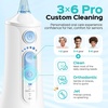 image:imageCOSLUS ADA Accepted C51 Water Dental Flosser for Teeth 3 Modes 6 Pressure  Water Dental Pick for Orthodontic Braces Sensitive Gums Multiple Users Compact for Travel Builtin Nozzle Storage WhiteArctic White