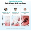 image:imageCOSLUS ADA Accepted C51 Water Dental Flosser for Teeth 3 Modes 6 Pressure  Water Dental Pick for Orthodontic Braces Sensitive Gums Multiple Users Compact for Travel Builtin Nozzle Storage WhiteBlack