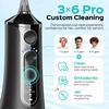 image:imageCOSLUS ADA Accepted C51 Water Dental Flosser for Teeth 3 Modes 6 Pressure  Water Dental Pick for Orthodontic Braces Sensitive Gums Multiple Users Compact for Travel Builtin Nozzle Storage WhiteBlack