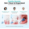 image:imageCOSLUS ADA Accepted C51 Water Dental Flosser for Teeth 3 Modes 6 Pressure  Water Dental Pick for Orthodontic Braces Sensitive Gums Multiple Users Compact for Travel Builtin Nozzle Storage WhiteArctic White