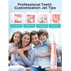 image:imageCOSLUS ADA Accepted E40 Water Dental Flosser 10 Pressure Levels Easy Use  Professional Water Dental Pick Safe for Orthodontic Braces amp Sensitive Teeth Gums Cordless for Travel Family Use BlackPink