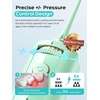 image:imageCOSLUS ADA Accepted E40 Water Dental Flosser 10 Pressure Levels Easy Use  Professional Water Dental Pick Safe for Orthodontic Braces amp Sensitive Teeth Gums Cordless for Travel Family Use BlackGreen