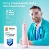 image:imageCOSLUS ADA Accepted E40 Water Dental Flosser 10 Pressure Levels Easy Use  Professional Water Dental Pick Safe for Orthodontic Braces amp Sensitive Teeth Gums Cordless for Travel Family Use BlackPink