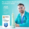 image:imageCOSLUS ADA Accepted E40 Water Dental Flosser 10 Pressure Levels Easy Use  Professional Water Dental Pick Safe for Orthodontic Braces amp Sensitive Teeth Gums Cordless for Travel Family Use BlackGreen
