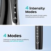 image:imageCOSLUS C20C41 Water Flosser Electric Toothbrush Combo 21 Oral Clean Kit  Brushing amp Flossing for Teeth amp Braces Cleaning Gums Care Portable Travel Use Gift for Family Adults BPAFree BlackBlack