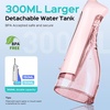 image:imageCOSLUS C20C41 Water Flosser Electric Toothbrush Combo 21 Oral Clean Kit  Brushing amp Flossing for Teeth amp Braces Cleaning Gums Care Portable Travel Use Gift for Family Adults BPAFree BlackPink