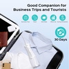 image:imageCOSLUS C30 Portable Water Dental Flosser Pick Teeth Upgraded DIY Mode  300ML Larger Tank 4 Modes for Family Gentle amp Precision Oral Care Cordless Portable for Home Travel Use White 1PcsWhite