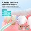 image:imageCOSLUS C30 Portable Water Dental Flosser Pick Teeth Upgraded DIY Mode  300ML Larger Tank 4 Modes for Family Gentle amp Precision Oral Care Cordless Portable for Home Travel Use White 1PcsGreen