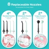 image:imageCOSLUS C30 Portable Water Dental Flosser Pick Teeth Upgraded DIY Mode  300ML Larger Tank 4 Modes for Family Gentle amp Precision Oral Care Cordless Portable for Home Travel Use White 1PcsBlack  Green