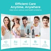 image:imageCOSLUS C30 Portable Water Dental Flosser Pick Teeth Upgraded DIY Mode  300ML Larger Tank 4 Modes for Family Gentle amp Precision Oral Care Cordless Portable for Home Travel Use White 1PcsBlack  Purple