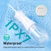 image:imageCOSLUS C30 Portable Water Dental Flosser Pick Teeth Upgraded DIY Mode  300ML Larger Tank 4 Modes for Family Gentle amp Precision Oral Care Cordless Portable for Home Travel Use White 1PcsWhite