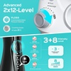 image:imageCOSLUS C30 Portable Water Dental Flosser Pick Teeth Upgraded DIY Mode  300ML Larger Tank 4 Modes for Family Gentle amp Precision Oral Care Cordless Portable for Home Travel Use White 1PcsWhite  Black