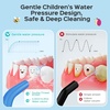 image:imageCOSLUS C31 Kids Water Dental Flosser Safe amp Gentle Cleaning for Ages 6  4 Modes for Braces amp Gums Care Cordless Dental Pick Portable for Travel IPX7 Waterproof BPAFree Blue WhiteBlue White