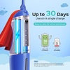 image:imageCOSLUS C31 Kids Water Dental Flosser Safe amp Gentle Cleaning for Ages 6  4 Modes for Braces amp Gums Care Cordless Dental Pick Portable for Travel IPX7 Waterproof BPAFree Blue WhiteRed Blue