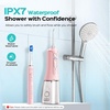 image:imageCOSLUS C51C30 Water Flosser Electric Toothbrush Combo 21 Oral Clean Kit  Portable Brushing amp Flossing for Teeth amp Braces Cleaning Multiple Modes for Family Use Cordless for Home amp Travel PinkPink