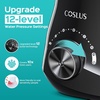 image:imageCOSLUS E1 Electric Water Dental Flosser Professional 12 Pressure Settings  Professional Water Dental Pick for Braces Orthodontic Care Sensitive Gums 5 MultiFunctional Tips for Family Use WhiteBlack