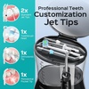 image:imageCOSLUS E1 Electric Water Dental Flosser Professional 12 Pressure Settings  Professional Water Dental Pick for Braces Orthodontic Care Sensitive Gums 5 MultiFunctional Tips for Family Use WhiteBlack