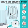image:imageCOSLUS E2 Advanced Water Dental Flosser Teeth 2 Modes 12 Pressure Settings  Electric Pick for Orthodontic Braces Sensitive Gums  Home Use 5 Jet Tips for Multiple Family Users White Standard SetWhite