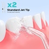 image:imageCOSLUS Professional Water Flosser Replacement Heads Only Compatible Water Dental Pick E2 Oral Irrigator Refill Heads Jet Tips 5 Pieces