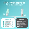 image:imageCOSLUS T40 Mini Water Flosser for Travel Portable Compact Design Cordless Oral Irrigator with 4 Jet Tips Removable Tank amp IPX7 Waterproof for Braces Sensitive Teeth amp OnTheGo Use Pink Purple  Cordless Oral Irrigator Builtin Tip Storage 4 Modes for Braces Orthodontic Sensitive Teeth OntheGo Use Pink PurpleGreen