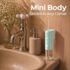image:imageCOSLUS T40 Mini Water Flosser for Travel Portable Compact Design Cordless Oral Irrigator with 4 Jet Tips Removable Tank amp IPX7 Waterproof for Braces Sensitive Teeth amp OnTheGo Use Pink Purple  Cordless Oral Irrigator Builtin Tip Storage 4 Modes for Braces Orthodontic Sensitive Teeth OntheGo Use Pink PurpleGreen