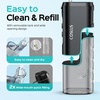 image:imageCOSLUS T40 Mini Water Flosser for Travel Portable Compact Design Cordless Oral Irrigator with 4 Jet Tips Removable Tank amp IPX7 Waterproof for Braces Sensitive Teeth amp OnTheGo Use Pink Purple  Cordless Oral Irrigator Builtin Tip Storage 4 Modes for Braces Orthodontic Sensitive Teeth OntheGo Use Pink PurpleBlack