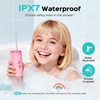 image:imageCOSLUS T40 Portable Water Flosser for Kids Compact Mini Design for Ages 6  4 Gentle Modes for Braces amp Sensitive Teeth Fun DIY Stickers 4 Storable Nozzles Home School amp Travel IPX7 BPAFree PinkPink