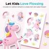 image:imageCOSLUS T40 Portable Water Flosser for Kids Compact Mini Design for Ages 6  4 Gentle Modes for Braces amp Sensitive Teeth Fun DIY Stickers 4 Storable Nozzles Home School amp Travel IPX7 BPAFree PinkPink