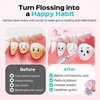 image:imageCOSLUS T40 Portable Water Flosser for Kids Compact Mini Design for Ages 6  4 Gentle Modes for Braces amp Sensitive Teeth Fun DIY Stickers 4 Storable Nozzles Home School amp Travel IPX7 BPAFree PinkPink