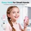 image:imageCOSLUS T40 Portable Water Flosser for Kids Compact Mini Design for Ages 6  4 Gentle Modes for Braces amp Sensitive Teeth Fun DIY Stickers 4 Storable Nozzles Home School amp Travel IPX7 BPAFree PinkPink