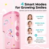 image:imageCOSLUS T40 Portable Water Flosser for Kids Compact Mini Design for Ages 6  4 Gentle Modes for Braces amp Sensitive Teeth Fun DIY Stickers 4 Storable Nozzles Home School amp Travel IPX7 BPAFree PinkPink