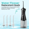 image:imageCOSLUS Water Dental Flosser Pick Tip Water Flossers Tip Replacement Heads Heads Jet Tips 5PCS Only Compatible Water Teeth Flosser Pick C30FC53604PCSStandard