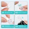 image:imageCOSLUS Whitening Water Flosser Replacement Tips with 60 Pcs Mint Refills  Compatible with C20 F5020E amp E40 WFP14 Portable Water Flossers  Improve Stains Gentlyamp Fresh Breath for Daily Oral Care