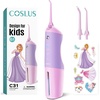 image:imageCOSLUS C31 Kids Water Dental Flosser Safe amp Gentle Cleaning for Ages 6  4 Modes for Braces amp Gums Care Cordless Dental Pick Portable for Travel IPX7 Waterproof BPAFree Blue WhitePink Purple