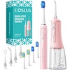 image:imageCOSLUS C51C30 Water Flosser Electric Toothbrush Combo 21 Oral Clean Kit  Portable Brushing amp Flossing for Teeth amp Braces Cleaning Multiple Modes for Family Use Cordless for Home amp Travel PinkPink