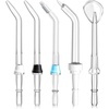 image:imageCOSLUS Professional Water Flosser Replacement Heads Only Compatible Water Dental Pick E2 Oral Irrigator Refill Heads Jet Tips 5 Pieces