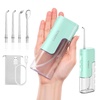image:imageCOSLUS T40 Mini Water Flosser for Travel Portable Compact Design Cordless Oral Irrigator with 4 Jet Tips Removable Tank amp IPX7 Waterproof for Braces Sensitive Teeth amp OnTheGo Use Pink Purple  Cordless Oral Irrigator Builtin Tip Storage 4 Modes for Braces Orthodontic Sensitive Teeth OntheGo Use Pink PurpleGreen