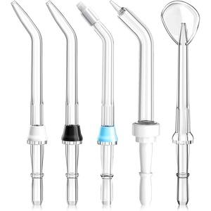 image:imageCOSLUS Professional Water Flosser Replacement Heads Only Compatible Water Dental Pick E2 Oral Irrigator Refill Heads Jet Tips 5 Pieces